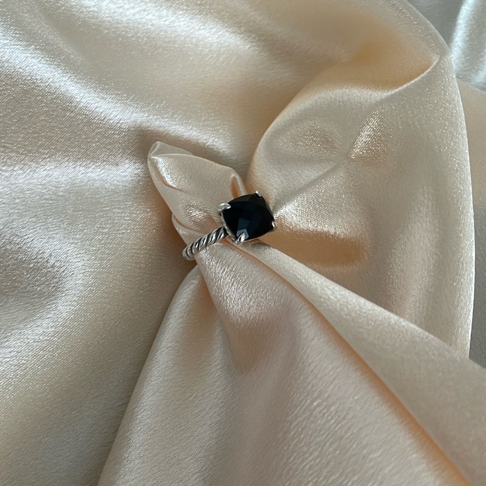 David Yurman Black Onyx Ring